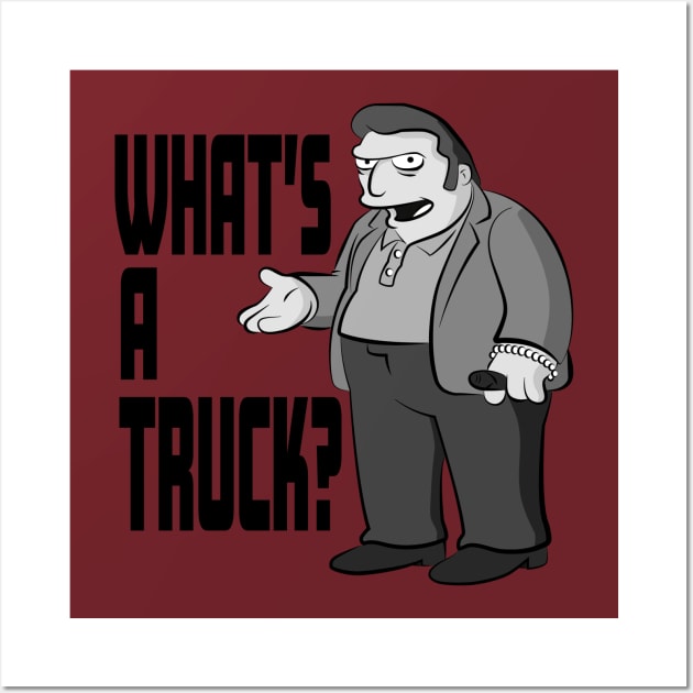 What's a Truck? Wall Art by StrayArte